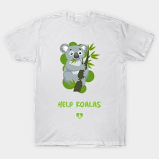 Help Koalas T-Shirt